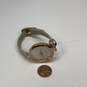 Designer Kate Spade Gold-Tone Rhinestones Leather Band Analog Wristwatch image number 2