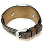 Designer Fossil Silver-Tone Adjustable Strap Round Dial Analog Wristwatch image number 4