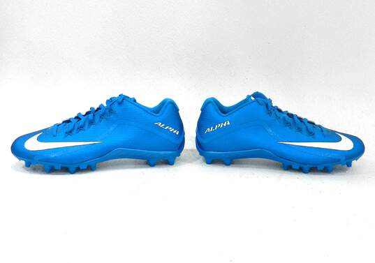 Nike Alpha Pro 2 TD Tidal Blue Cleats Men's Shoe Size 15 image number 5