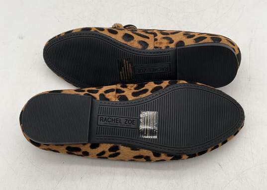 Rachel Zoe Genuine Cow Hair Animal Print Horse Bit Slip On Shoes Womens Size 9 image number 7