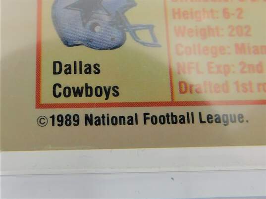 1989 HOF Michael Irvin Pro-Set Rookie Dallas Cowboys image number 3