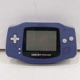 Blue Nintendo Gameboy Advance w/ Super Mario Advance Game