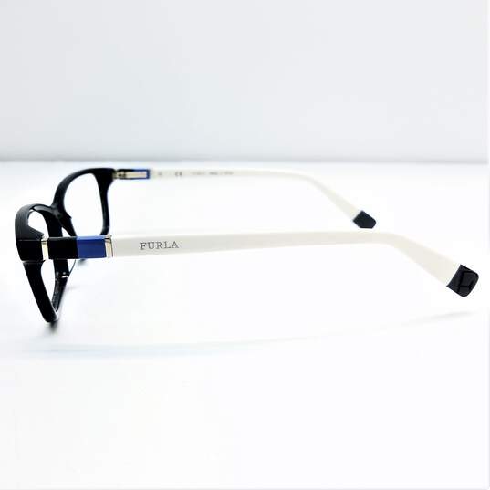 Furla Navy Rectangle Eyeglasses image number 4
