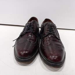Bostonian Men's Crown Windsor Burgundy Leather Dress Shoes Size 8/C