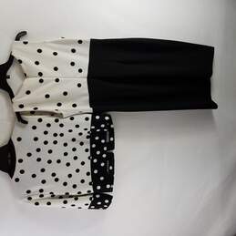 Avalanche 100% Polyester Polka Dots Black Leggings Size M - 15% off