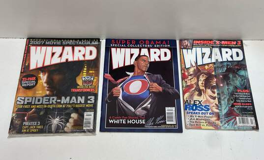 Wizard Assorted Magazines Bundle Lot Of 12 image number 4