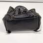 Borgonicchio Black Leather Mini Backpack image number 7