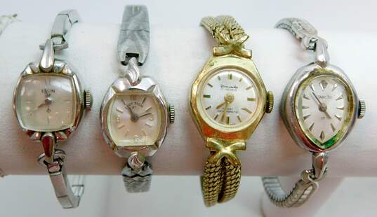 VNTG Lady Elgin Donada & Starlite Women's Analog Wristwatches 53.0g image number 1