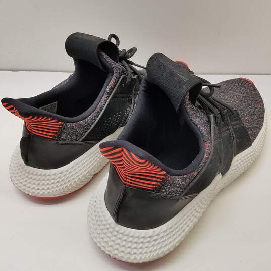Adidas Prophere Core Black/Solar Red Men's Athletic Shoes Size 11.5 image number 4