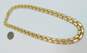 14K Yellow Gold Double Curb Chain Necklace 77.4g image number 5