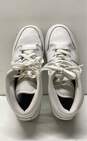 Nike Air Jordan 1 Mid Triple White Sneakers 554725-126 Size 6.5Y/8W image number 5