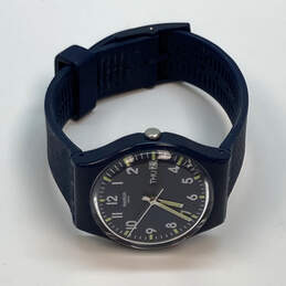 Designer Swatch Swiss Black Round Dial Adjustable Strap Analog Wristwatch alternative image