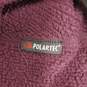 REI WM's Red Fleece Full Zip Vest With Polartec Size M image number 4