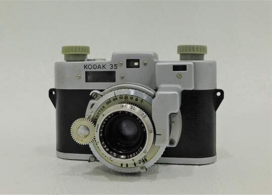 Vintage Kodak 35 Rangefinder Camera image number 1