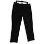 Mens Black Denim Dark Wash 5 Pocket Design Straight Leg Jeans Size 38 image number 2