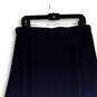NWT Womens Blue White Ombre Print Pull-On Midi A-Line Skirt Size Large image number 1