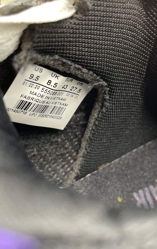 Nike Air Jordan 11 Retro Mens Black Sneakers Size 9.5 image number 5
