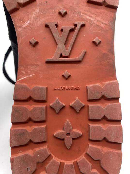 Louis Vuitton Black Loafer Dress Shoe Men 10 image number 7
