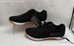 Nobull Unisex Black Sneakers Size Mens 7 Womens 8.5
