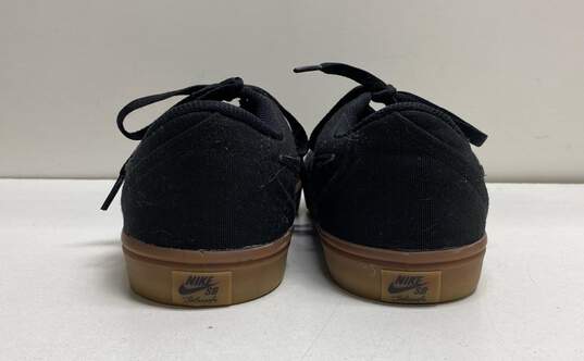 Nike SB Check Solar Canvas SB Black, Gum Sneakers 843896-009 Size 9 image number 4