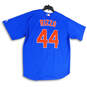 Mens Blue Chicago Cubs #44 Rizzo Major League MLB Baseball Jersey Size XL image number 2