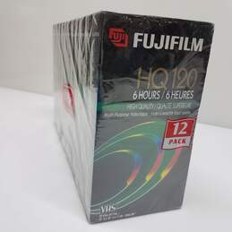 FujiFilim HQ 120 VHS Blank Video Tapes Lot - Sealed alternative image