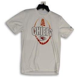 KTZ Red Kansas City Chiefs Raglan Lace-up T-shirt