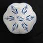 8-Piece Blue and White Porcelain Cup and Saucer China Set image number 6