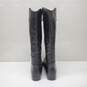 Frye Melissa Button Boots in Black Leather Women's 8.5 B image number 5