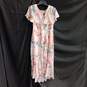 Women's Adrianna Papell Size 12 Pink Floral Dress image number 1