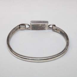 Taxco Sterling Silver Bangle Bracelet - 34.07g alternative image