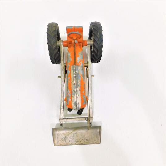 Vintage Hubley Pressed Steel Diecast Toy Tractor image number 3