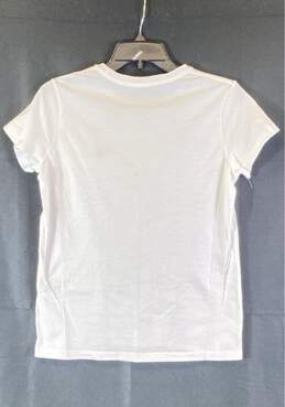 Ralph Lauren Womens White Crew Neck Short Sleeve Pullover T-Shirt Size Small alternative image