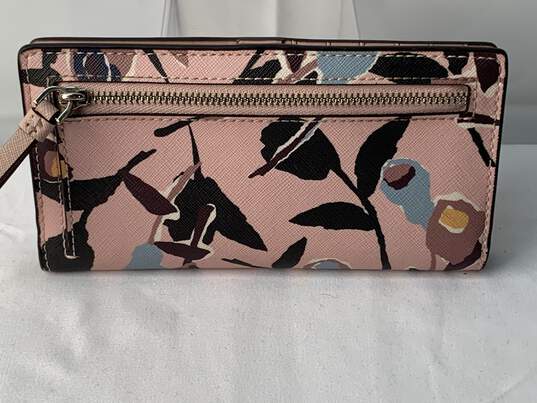 New Coach Authentic Pink Flowers Wallet