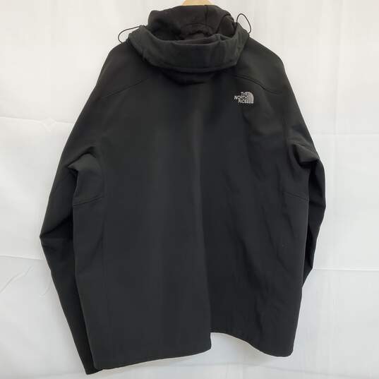 The North Face Mens Jacket XXL/TG Black Apex Bionic Android Full Zip Sewn Logo image number 2