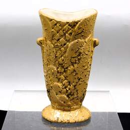 VNTG Warranted Brand 22K Gold Hand Decorated Vase