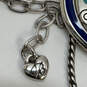 Designer Brighton Silver-Tone Colorful Heart Shape Love Pendant Necklace image number 3