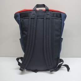 TIMBUK2 TUCK PACK NAVY/RED POLYESTER BACKPACK 17x16x4in alternative image