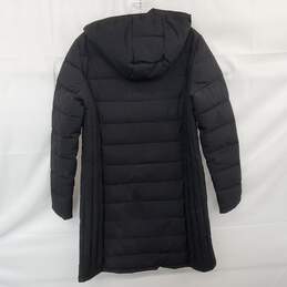Tommy Hilfiger THFLEX Black Polyester Trench Rain Coat Size M alternative image