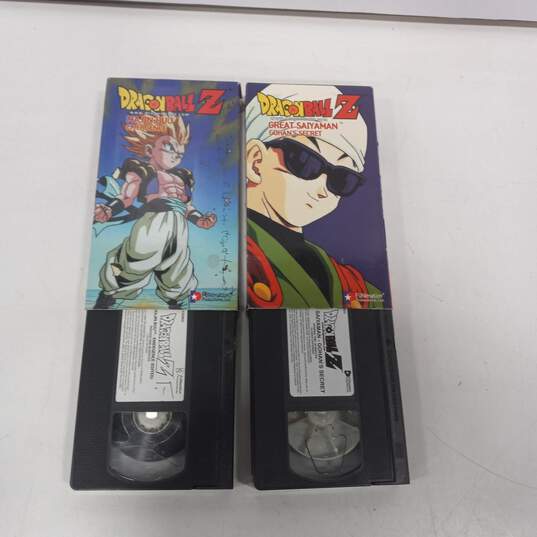 Dragon Ball Z VHS Tapes Bundle of 4 image number 4