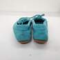 Minnetonka Women's Beaded Teal Leather Moccasins Size 6 image number 3
