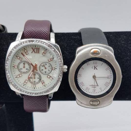 Women's Fossil CK plus Brands Stainless Steel Watch image number 3