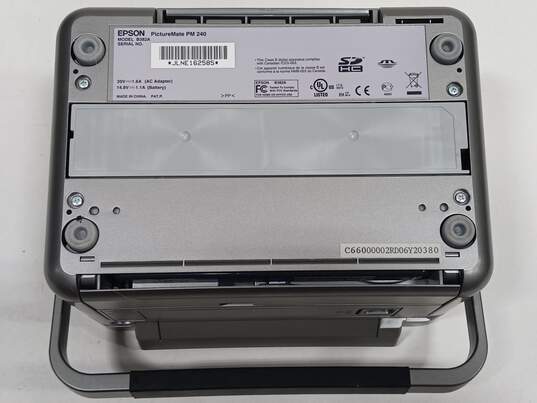 Epson PictureMate PM 240 Compact Digital Photo Printer Model B382A IOB image number 4