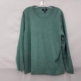 Land's End Green Cashmere Sweater Size 1X