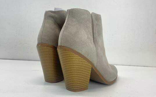 Banana Republic Ankle Pump Booties Taupe 8 image number 5
