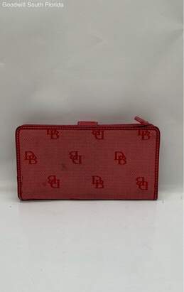 Dooney & Bourke Womens Red Large With Logo Wallet alternative image