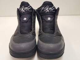 Jordan Flight 654262-005 Black  White Dark Grey Sneakers Men's Size 9.5 alternative image