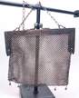 Antique German Silver Mesh Chainmail Ladies Evening Bag 181.1g image number 1