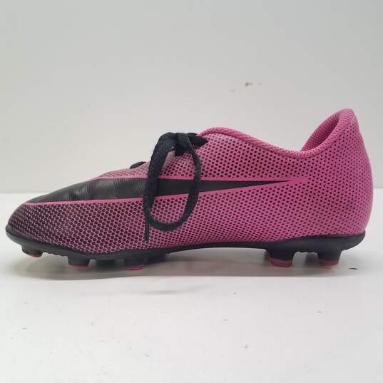 Nike Bravata 2 FG 'Pink Blast Black' Soccer Cleats Girls Size 4Y image number 2