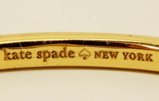 Kate Spade CZ Rise & Shine Hinged Bangle & Stacking Rings 22.3g image number 4